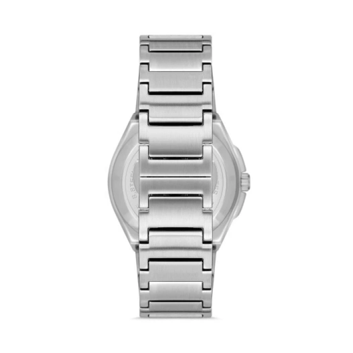 Ferro Gümüş Çelik Kordon Erkek Kol Saati F11498AWT-A6 3ATM Su Geçirmez 2 Yıl Garantili HediyePaketli