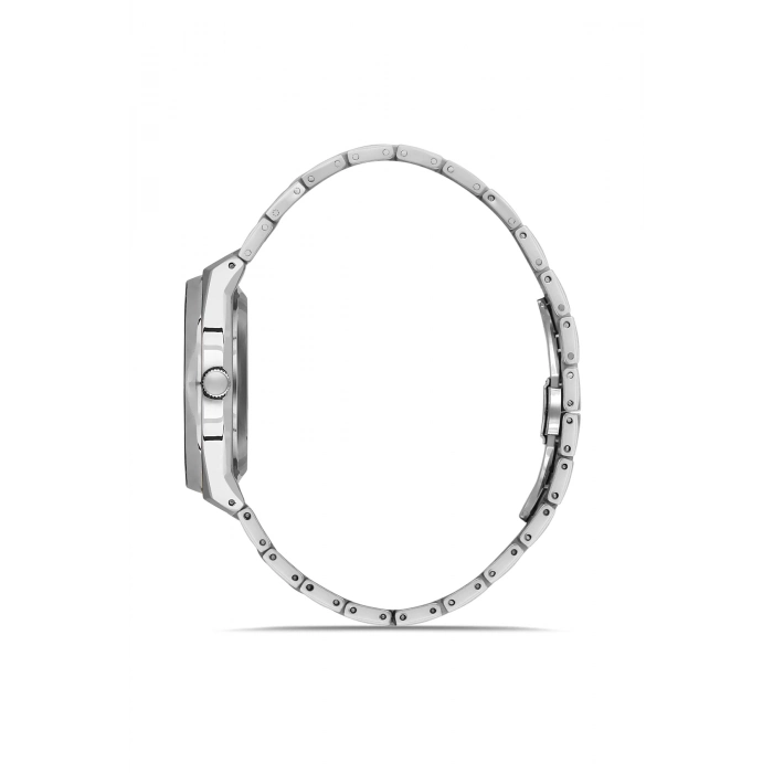 Ferro Gümüş Çelik Kordon Erkek Kol Saati F11535A-A15 3ATM Su Geçirmez 2 Yıl Garantili HediyePaketli