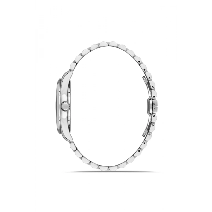 Ferro Gümüş Çelik Kordon Erkek Kol Saati F11567AWT-A3 3ATM Su Geçirmez 2 Yıl Garantili HediyePaketli