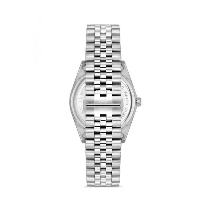 Ferro Gümüş Çelik Kordon Erkek Kol Saati F11567AWT-A3 3ATM Su Geçirmez 2 Yıl Garantili HediyePaketli