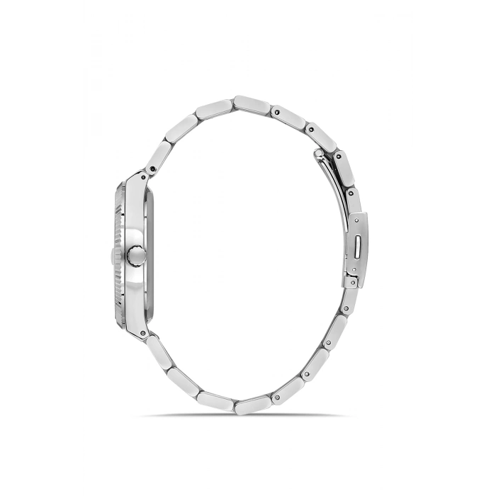 Ferro Gümüş Çelik Kordon Erkek Kol Saati F11569AWT-A15 3ATM Su Geçirmez 2 YılGarantili HediyePaketli