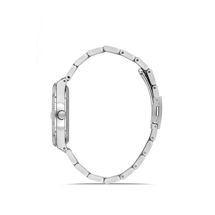 Ferro Gümüş Çelik Kordon Erkek Kol Saati F11569AWT-A3 3ATM Su Geçirmez 2 Yıl Garantili HediyePaketli