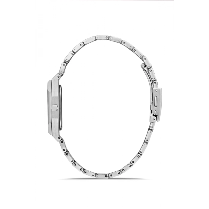 Ferro Gümüş Çelik Kordon Erkek Kol Saati F11653AWT-A6 3ATM Su Geçirmez 2 Yıl Garantili HediyePaketli