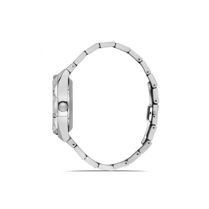 Ferro Gümüş Çelik Kordon Erkek Kol Saati F31538AWT-A 3ATM Su Geçirmez 2 Yıl Garantili HediyePaketli