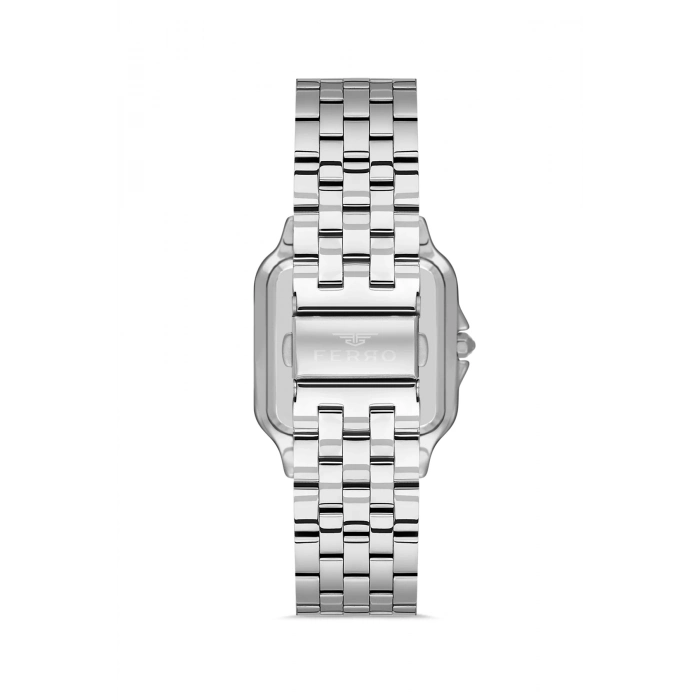 Ferro Gümüş Çelik Kordon Erkek Kol Saati FL21622AWT-A 3ATM Su Geçirmez 2 Yıl Garantili HediyePaketli