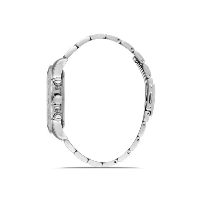 Ferro Gümüş Çelik Kordon Erkek Kol Saati FM11468AWT-A3 Fonksiyonları Aktif 3ATM Su Geçirmez