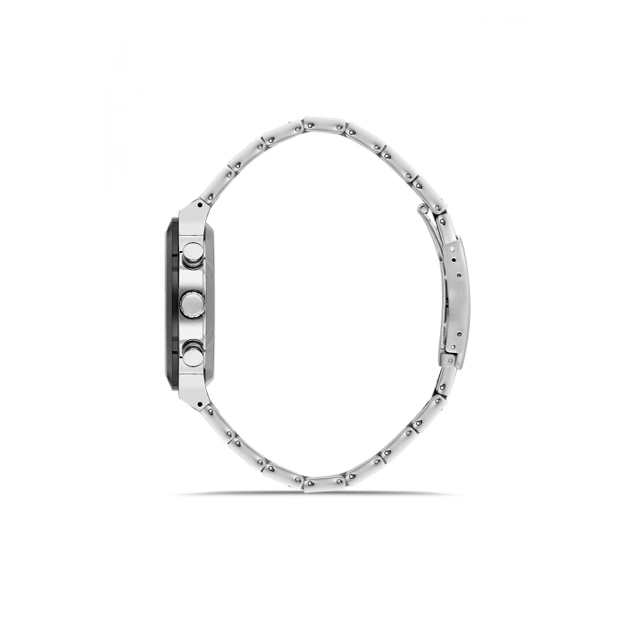 Ferro Gümüş Çelik Kordon Erkek Kol Saati FM11568AWT-J Fonksiyonları Aktif 3 ATM Su Geçirmez