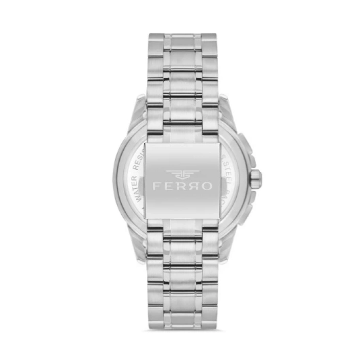 Ferro Silver Steel Strap Mens Wristwatch FM31441A-A2