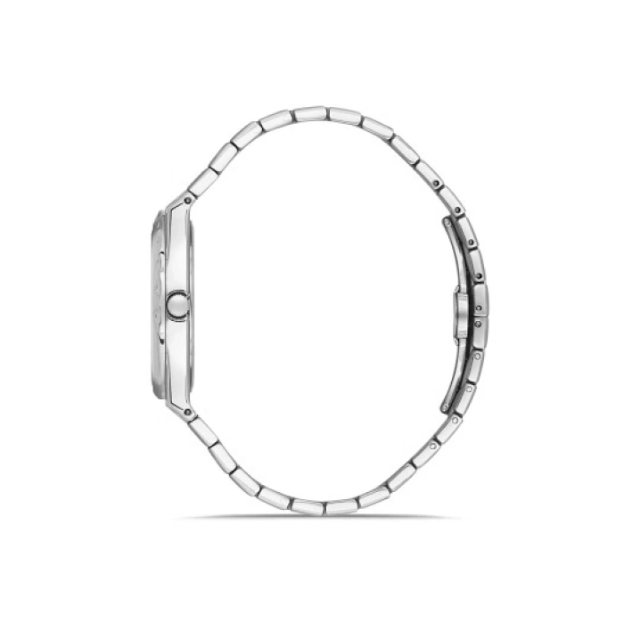 Ferro Gümüş Çelik Kordon Erkek Kol Saati FM40133A-A6 Tüm Fonksiyonlar Aktif 3 ATM Su Geçirmez