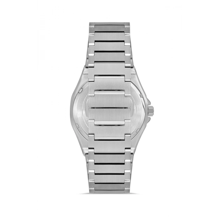 Ferro Gümüş Çelik Kordon Erkek Kol Saati FM40136A-A Tüm Fonksiyonlar Aktif 3 ATM Su Geçirmez