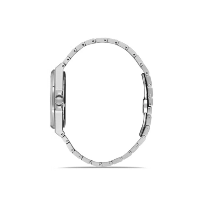 Ferro Gümüş Çelik Kordon Erkek Kol Saati FM40136A-A2 Tüm Fonksiyonlar Aktif 3 ATM Su Geçirmez