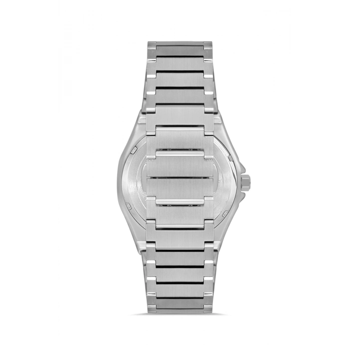 Ferro Gümüş Çelik Kordon Erkek Kol Saati FM40136A-A3 Tüm Fonksiyonlar Aktif 3 ATM Su Geçirmez