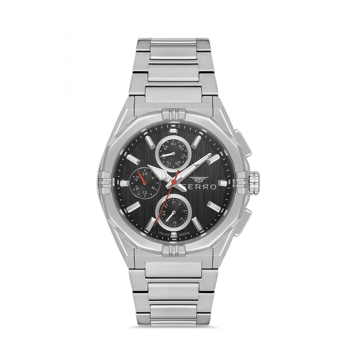 Ferro Gümüş Çelik Kordon Erkek Kol Saati FM40137A-A2