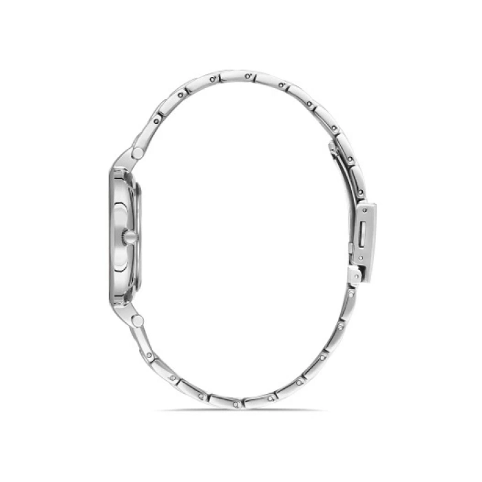 Ferro Gümüş Çelik Kordon Kadın Kol Saati F21203A-A 3ATM Su Geçirmez 2 Yıl Garantili HediyePaketli