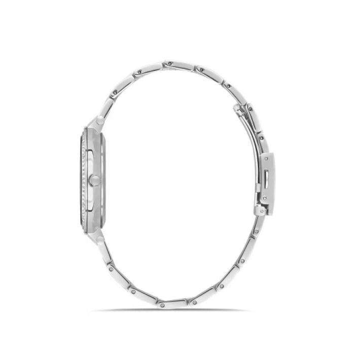 Ferro Silver Steel Strap Womens Wristwatch FL21449A-A