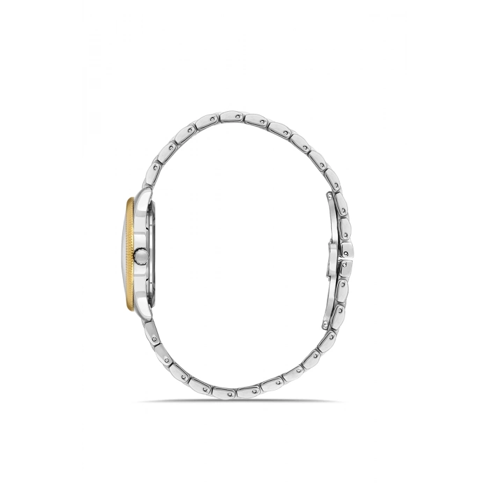 Ferro Gümüş Çelik Kordon Kadın Kol Saati FL21512AWT-D 3ATM Su Geçirmez 2 Yıl Garantili HediyePaketli