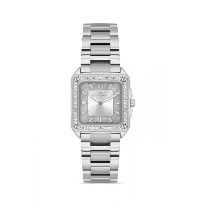 Ferro Gümüş Çelik Kordon Kadın Kol Saati FL21513A-A