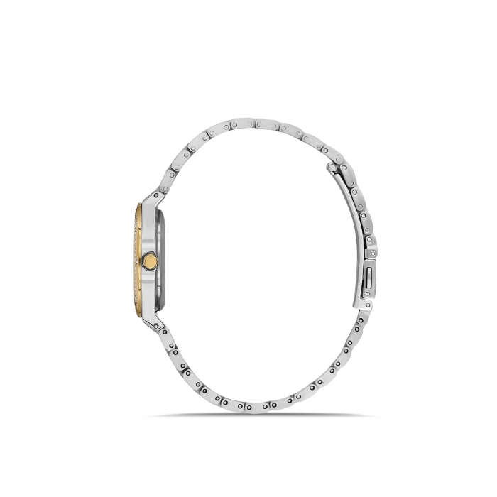 Ferro Gümüş Çelik Kordon Kadın Kol Saati FL21518AWT-D6 3 ATM Su Geçirmez 2 Yıl Garantili