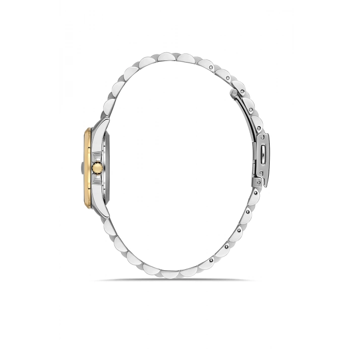 Ferro Gümüş Çelik Kordon Kadın Kol Saati FL21542AWT-D 3ATM Su Geçirmez 2 Yıl Garantili HediyePaketli