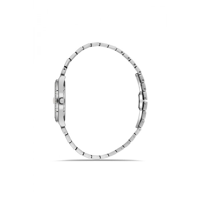 Ferro Gümüş Çelik Kordon Kadın Kol Saati FL21596AWT-A 3ATM Su Geçirmez 2 Yıl Garantili HediyePaketli