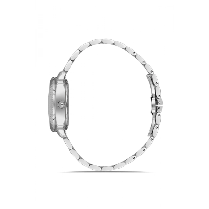 Ferro Gümüş Çelik Kordon Kadın Kol Saati FL21625AWT-A 3ATM Su Geçirmez 2 Yıl Garantili HediyePaketli