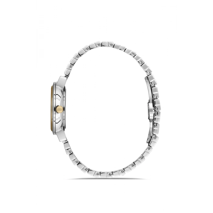 Ferro Gümüş Çelik Kordon Kadın Kol Saati FL40149A-D 3ATM Su Geçirmez 2 Yıl Garantili HediyePaketli