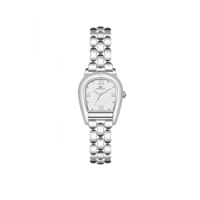 Ferro Gümüş Çelik Kordon Kadın Kol Saati FL88211A-A 3 ATM Su Geçirmez 2 Yıl Garantili Hediye Paketli