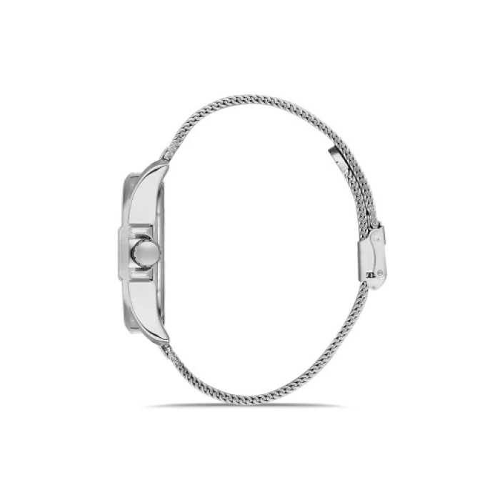 Ferro Gümüş Hasır Kordon Erkek Kol Saati F11332C-A3 3ATM Su Geçirmez 2 Yıl Garantili Hediye Paketli