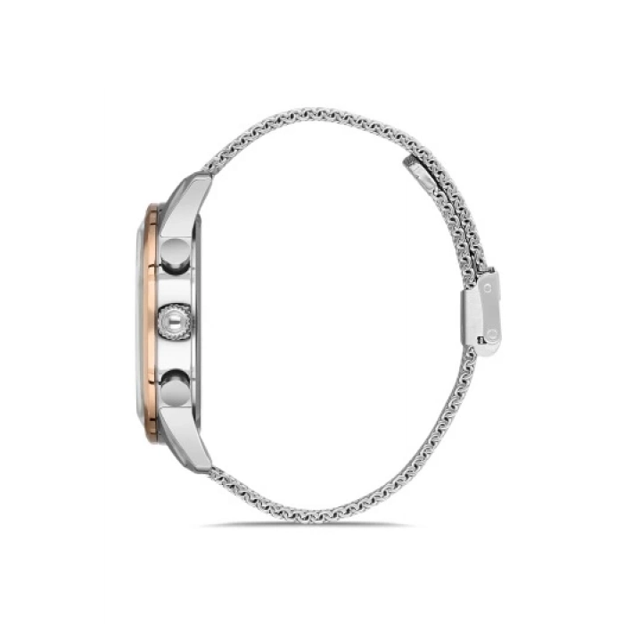 Ferro Silver Mesh Strap Mens Wristwatch FM1536C-E