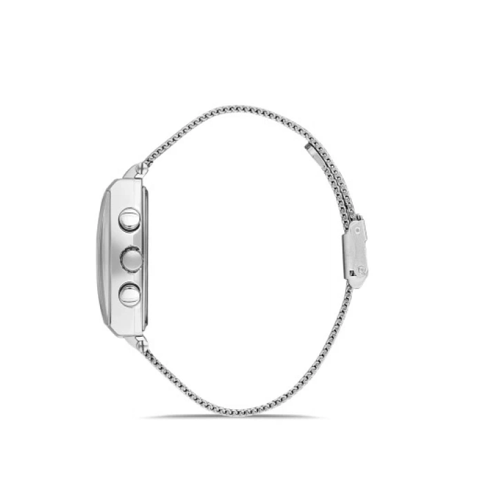 Ferro Silver Mesh Strap Mens Wristwatch FM31265C-A2