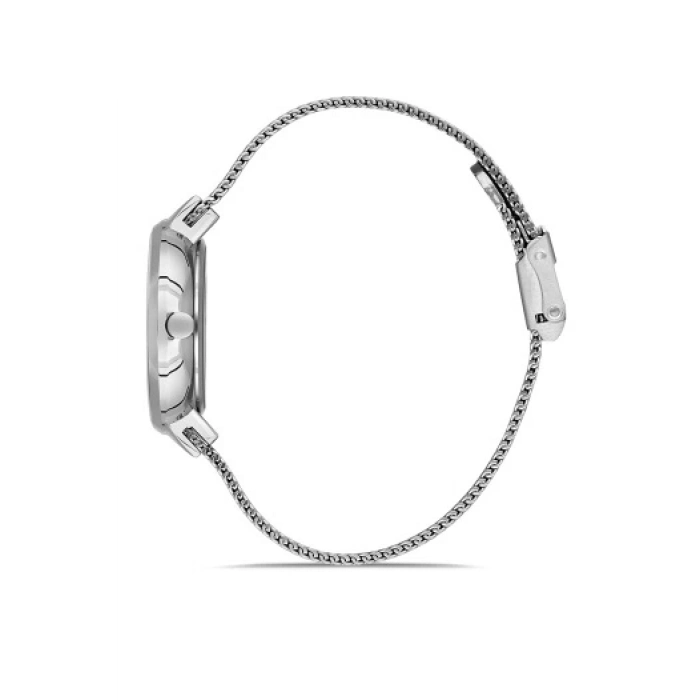 Ferro Silver Mesh Strap Womens Wristwatch F21153C-A