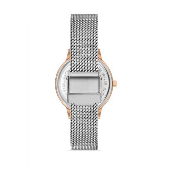 Ferro Silver Mesh Strap Womens Wristwatch F21934C-E