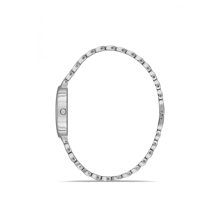 Ferro Gümüş ve Sarı Çelik Kordon Kadın Kol Saati FL21510A-D 3ATM Su Geçirmez 2 Yıl Garantili