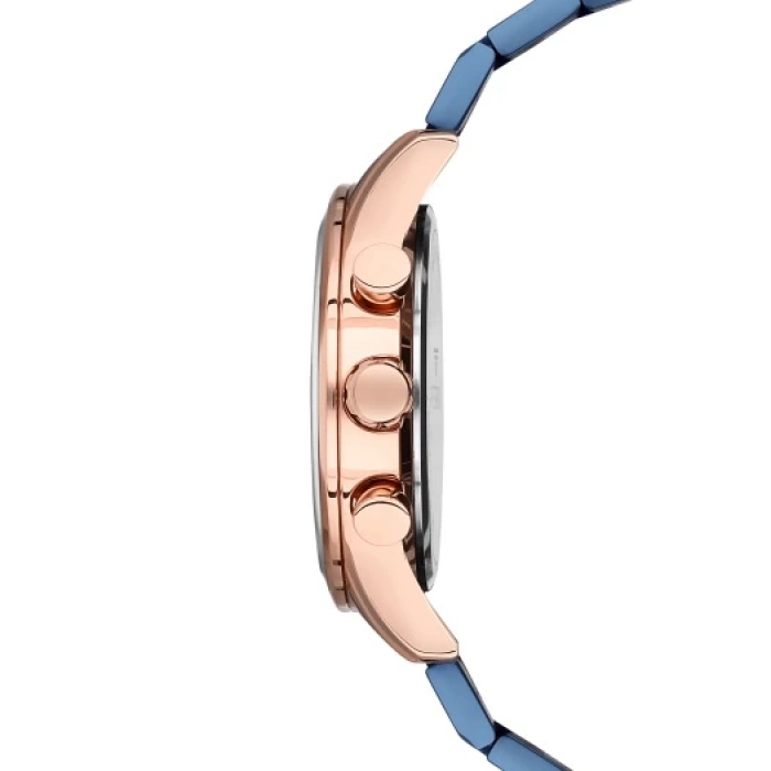 Ferro Lacivert Çelik Kordon Erkek Kol Saati FM11180A-T Fonksiyonları Aktif 3ATM SuGeçirmez