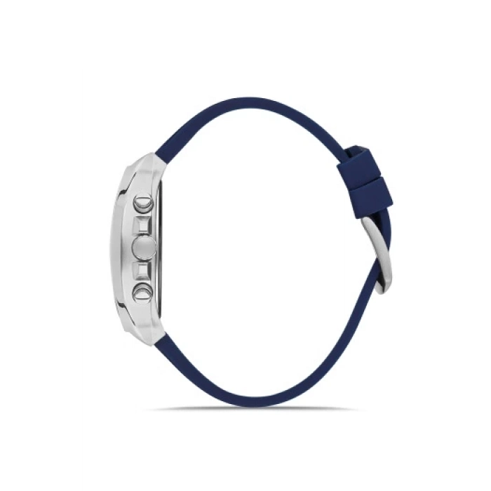 Ferro Lacivert Silikon Kordon Erkek Kol Saati FM31325D-L3 Fonksiyonları Aktif 3 ATM Su Geçirmez