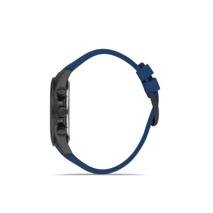 Ferro Lacivert Silikon Kordon Erkek Kol Saati FM31361D-ZD4 Fonksiyonları Aktif 3 ATM Su Geçirmez