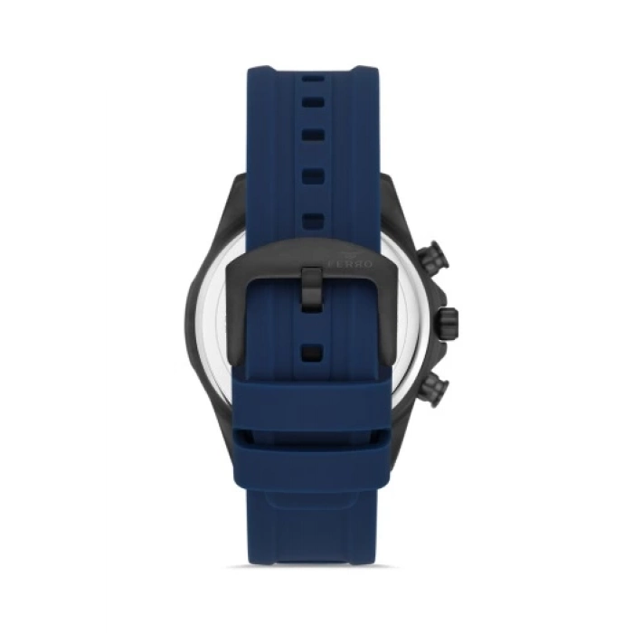 Ferro Lacivert Silikon Kordon Erkek Kol Saati FM31361D-ZD4 Fonksiyonları Aktif 3 ATM Su Geçirmez
