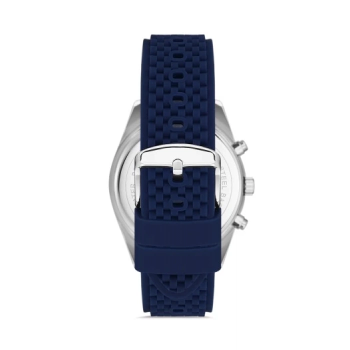 Ferro Navy Blue Silicone Band Mens Wristwatch FM31920D-L