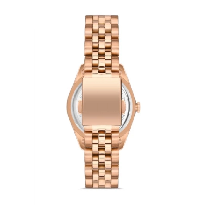 Ferro Rose Çelik Kordon Kadın Kol Saati FL21294A-C 3ATM Su Geçirmez 2 Yıl Garantili HediyePaketli