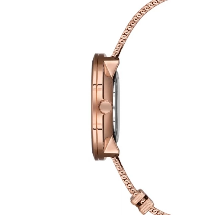 Ferro Rose Hasır kordon Kadın Kol Saati F21045C-979-C 3ATM Su Geçirmez 2 Yıl Garantili