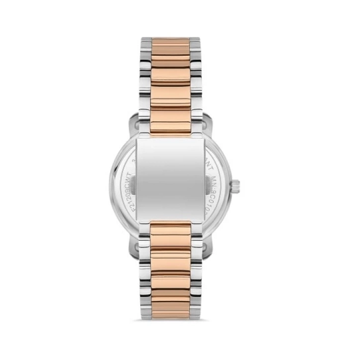 Ferro Rose and Silver Steel Strap Womens Wristwatch FL21261A-E