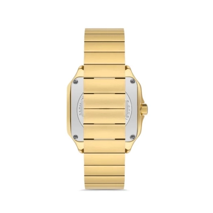 Ferro Sarı Çelik Kordon Erkek Kol Saati F11448A-B 3 ATM Su Geçirmez 2 Yıl Garantili Hediye Paketli