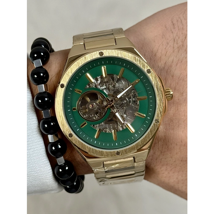 Ferro Sarı Çelik Kordon Erkek Kol Saati F31443A-B6 3ATM Su Geçirmez 2 Yıl Garantili HediyePaketli