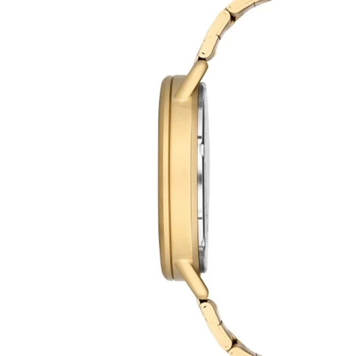 Ferro Yellow Steel Strap Womens Wristwatch F11064A-B