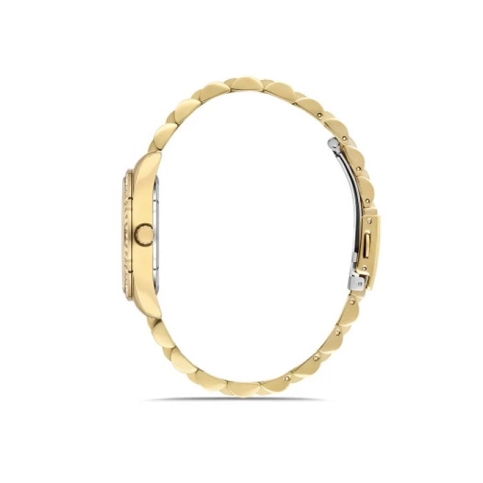 Ferro Sarı Celik Kordon Kadın Kol Saati FL21442A-B