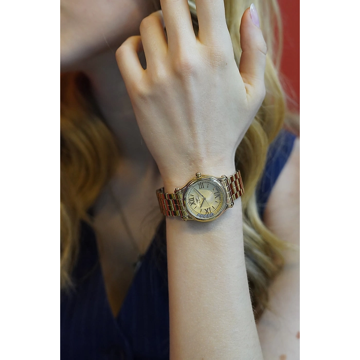 Ferro Sarı Çelik Kordon kadın Kol Saati FL21478AWT-B4 3ATM Su Geçirmez 2 Yıl Garantili HediyePaketli