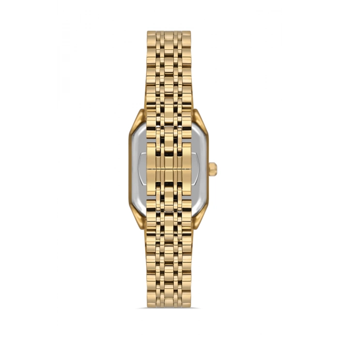 Ferro Sarı Çelik Kordon Kadın Kol Saati FL21571AWT-B6 3ATM Su Geçirmez 2 Yıl Garantili HediyePaketli