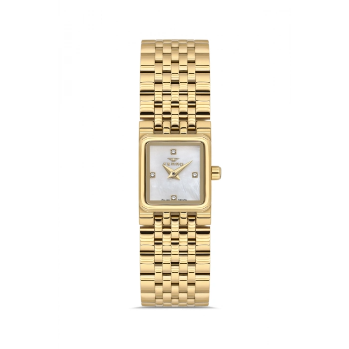 Ferro Sarı Çelik Kordon Kadın Kol Saati FL21764A-B