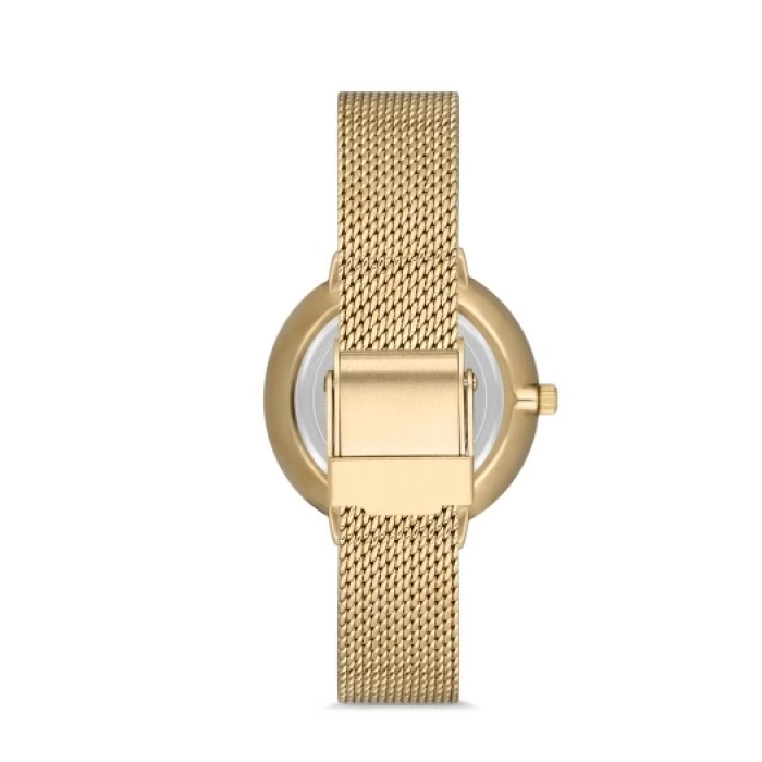 Ferro Sarı Hasır Kordon Kadın Kol Saati F21087C-B