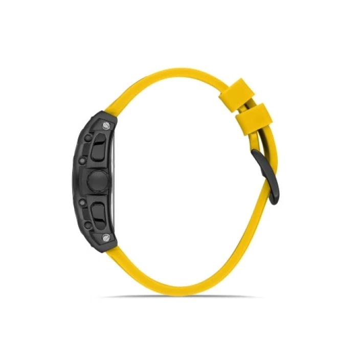 Ferro Sarı Silikon Kordon Erkek Kol Saati FM31346D-ZN Tüm Fonksiyonları Aktif 3 ATM Su Geçirmez